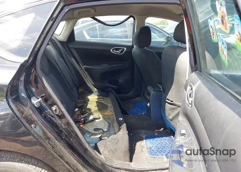 2017 Nissan Sentra из США, поврежденный, VIN 3N1AB7AP0HL660253